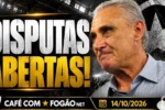 Tite enfrenta questionamentos após escolhas táticas em empate do Botafogo