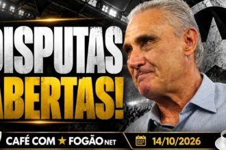 Tite enfrenta questionamentos após escolhas táticas em empate do Botafogo