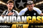 Tite planeja alterações no Botafogo para duelo decisivo contra o Coritiba