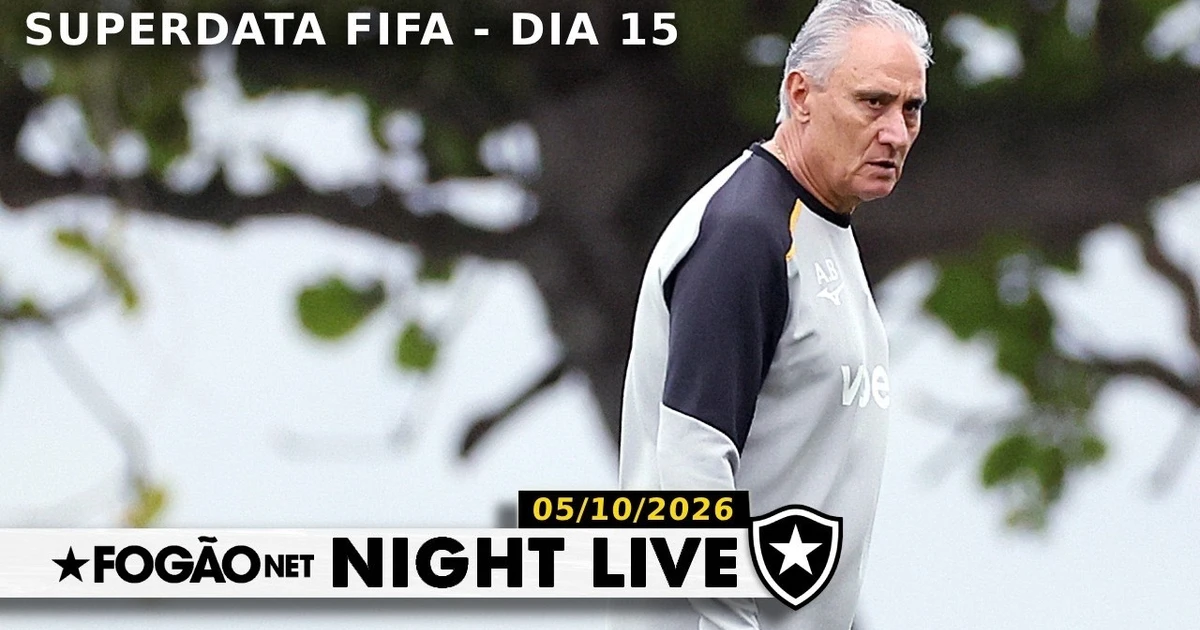 Tite prepara retornos cruciais no Botafogo para o clássico contra o Vasco