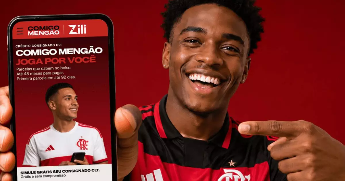 Torcedores do Flamengo agora podem acessar crédito consignado com condições exclusivas