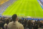 Torcida do Vasco marca presença e agita o setor visitante na Bombonera