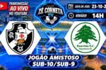 Transmissão de amistosos entre vasco e boavista nas categorias de base