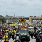 Traslado do Círio de Nazaré percorre cidades da região metropolitana em 11 horas