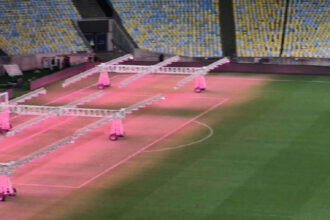 Tratamento especial no gramado do Maracanã chama atenção após partida