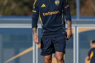 Treinamento do Boca Juniors conta com Paredes, Villa e Velasco