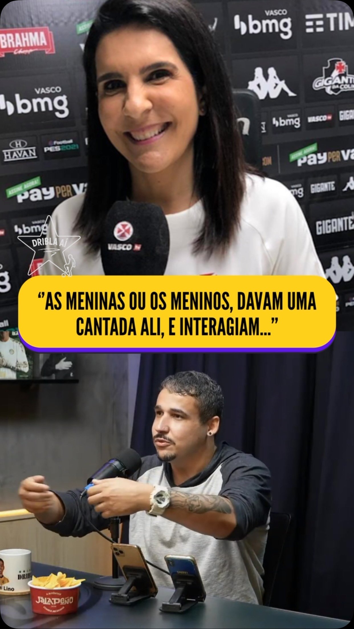 Vanessa Riche relembra bastidores e histórias do quadro VasConquista na VascoTV