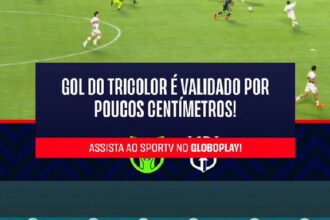 VAR valida gol são-paulino por centímetros após checagem milimétrica