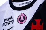 Vasco adota uniforme especial em apoio à campanha Outubro Rosa
