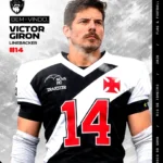 Vasco Almirantes reforça defesa com a chegada do linebacker Victor Giron