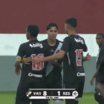 Vasco aplica goleada de 8 a 1 sobre o Resende pelo Torneio Guilherme Embry