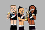Vasco celebra conquista do Brasileirão a2 com homenagem artística