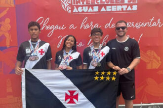 Vasco da Gama brilha e conquista pódio no Campeonato Brasileiro de Águas Abertas