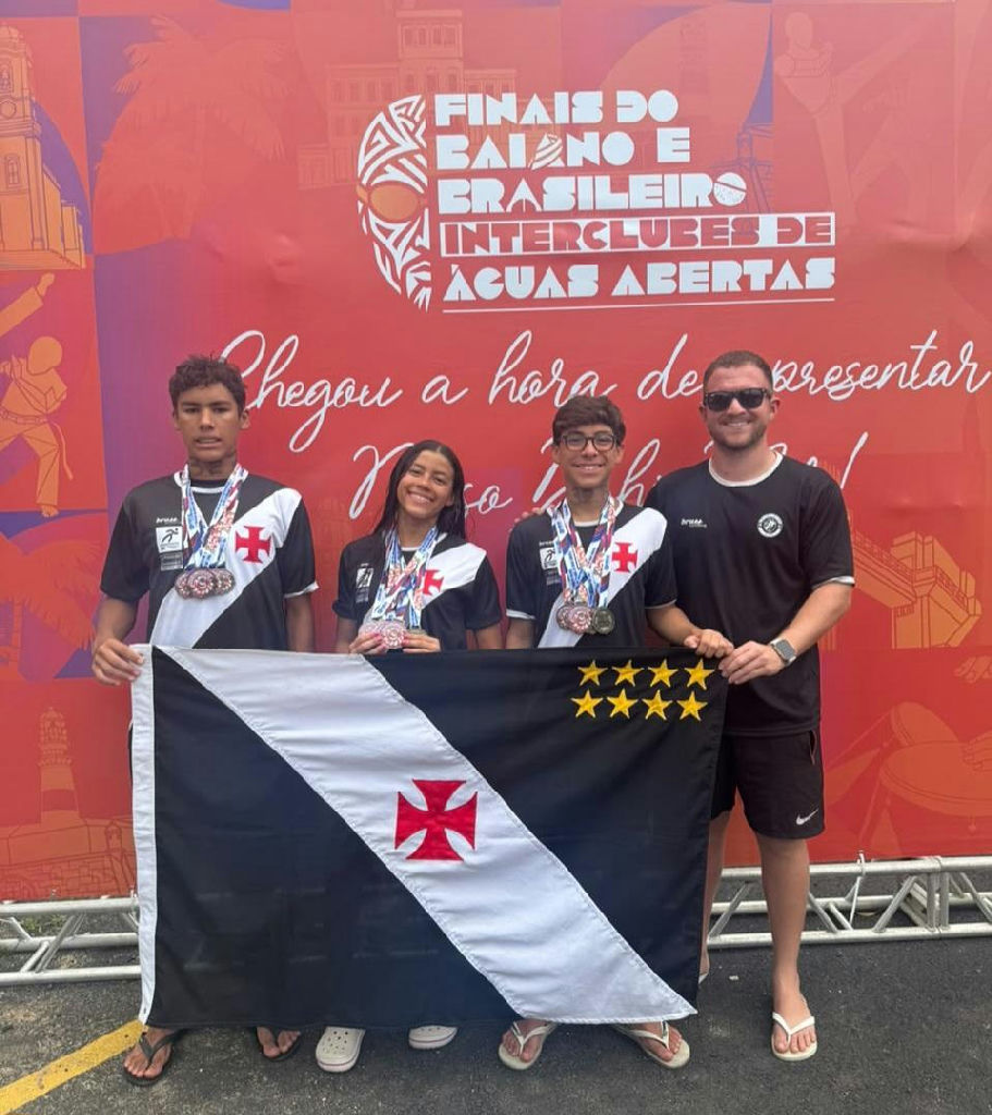 Vasco da Gama brilha e conquista pódio no Campeonato Brasileiro de Águas Abertas