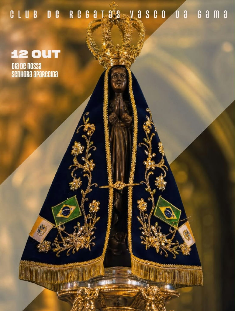Vasco da Gama celebra o Dia de Nossa Senhora Aparecida e o Dia das Crianças