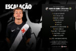 Vasco da Gama define escalação para enfrentar o Sampaio Corrêa na Taça Guanabara Sub-20