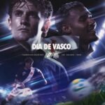 Vasco da Gama divulga arte oficial para partida contra o Corinthians