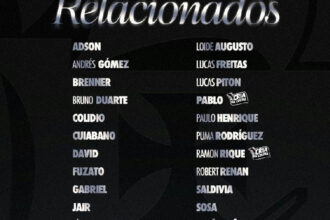 Vasco da gama divulga lista de relacionados para partida contra o são paulo no morumbis