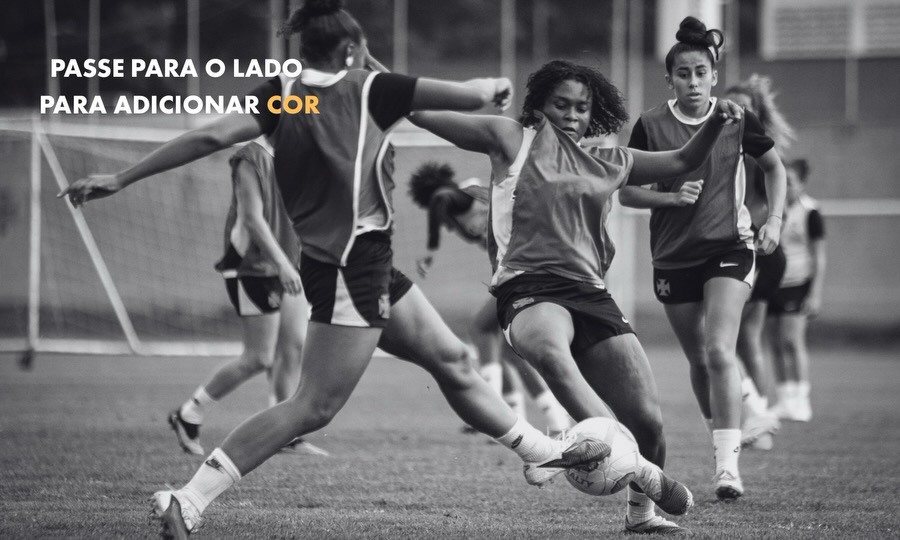 Vasco da Gama divulga registros da preparação do time feminino neste sábado