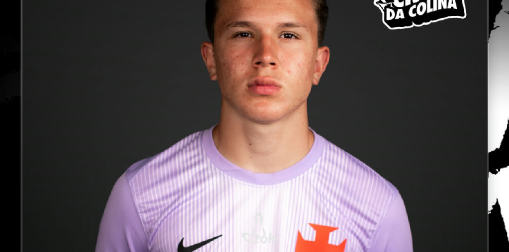 Vasco da Gama oficializa contrato de formação com o goleiro Marcelo Henrique