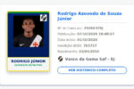 Vasco da Gama oficializa contrato definitivo do jovem Rodrigo Júnior