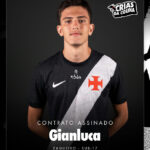 Vasco da Gama oficializa primeiros contratos profissionais de Gianluca e Oseias Pessanha