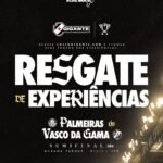 Vasco da Gama prepara experiências exclusivas para sócios no confronto contra o Palmeiras