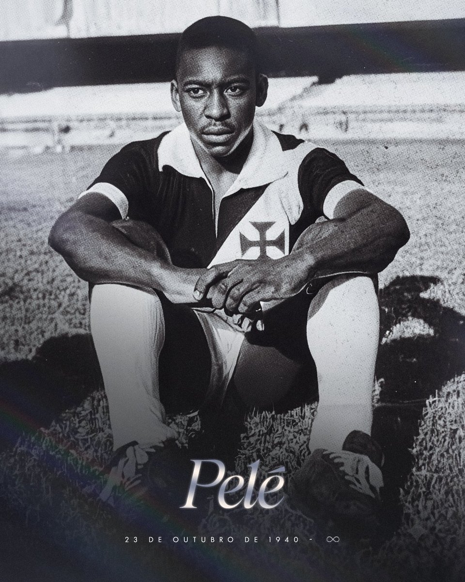 Vasco da Gama presta homenagem a Pelé no dia em que o atleta completaria anos