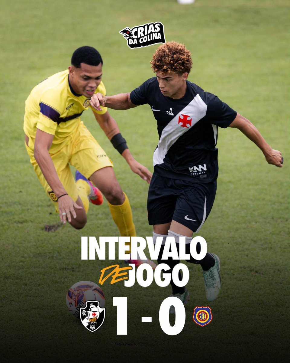 Vasco da Gama supera o Madureira no primeiro tempo pelo Campeonato Carioca Sub-20