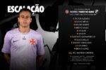 Vasco define escalação para enfrentar o Madureira no carioca Sub-20