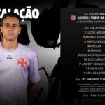 Vasco define escalação para enfrentar o Madureira no carioca Sub-20