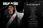 Vasco define escalação para o clássico contra o Fluminense na Taça Guanabara