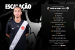 Vasco define escalação sub-16 para enfrentar o Resende no Torneio Guilherme Embry