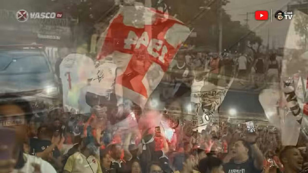 Vasco e a paixão da torcida ganham homenagem na Cazétv com narração de Eri Johnson