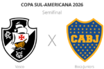 Vasco e boca juniors decidem vaga na final da sul-americana no maracanã