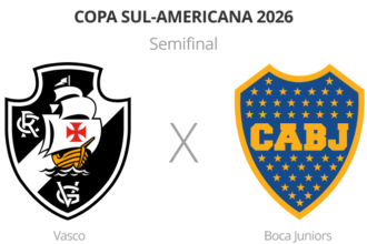 Vasco e boca juniors decidem vaga na final da sul-americana no maracanã