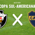 Vasco e Boca Juniors duelam no Maracanã com transmissão ao vivo