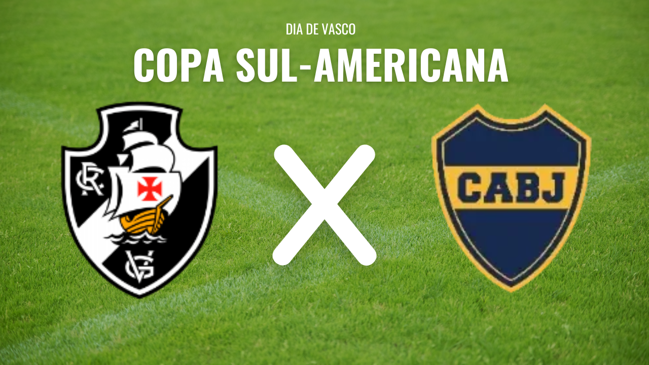 Vasco e Boca Juniors duelam no Maracanã com transmissão ao vivo
