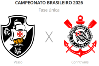 Vasco e Corinthians duelam em São Januário em confronto direto contra o rebaixamento