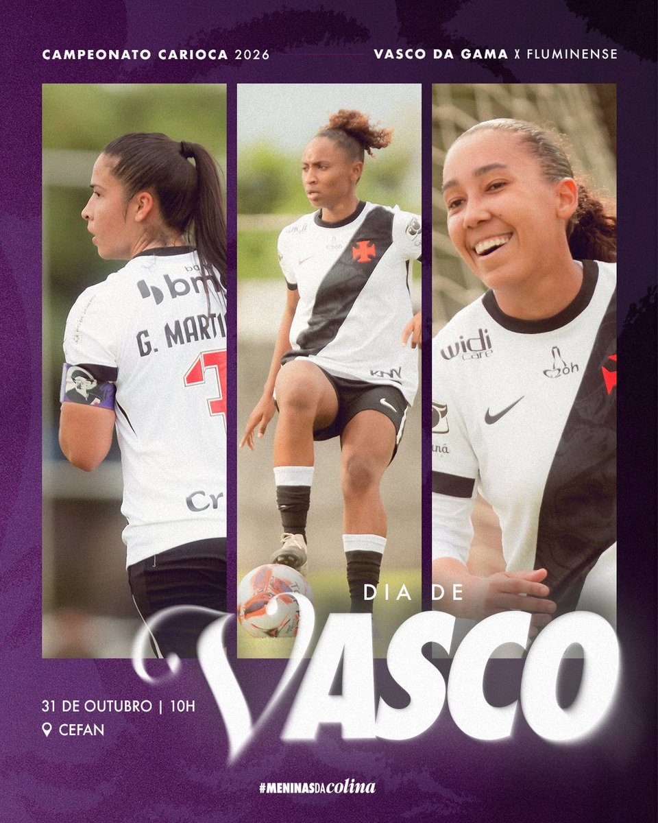 Vasco e Fluminense duelam no Carioca Feminino neste sábado às 10h no Cefan
