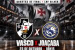 Vasco e Joaçaba decidem vaga nas quartas da LNF silver em caxias