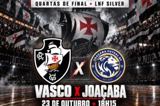 Vasco e Joaçaba decidem vaga nas quartas da LNF silver em caxias