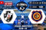 Vasco e madureira disputam partida amistosa na categoria sub-dez