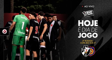 Vasco e Madureira se enfrentam pela quarta rodada da copa rio sub-17