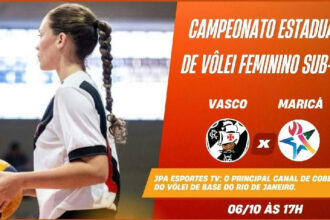 Vasco e Maricá se enfrentam pelo Campeonato Estadual de Vôlei Feminino Sub-19