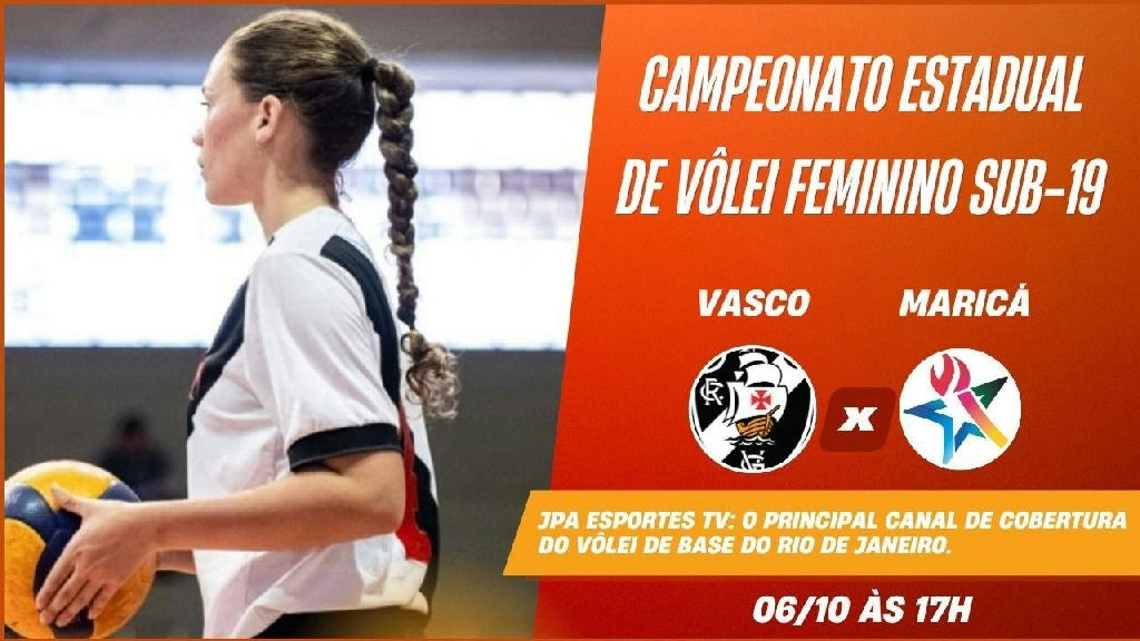 Vasco e Maricá se enfrentam pelo Campeonato Estadual de Vôlei Feminino Sub-19