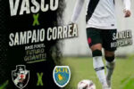 Vasco e Sampaio Corrêa jogam neste sábado às 15h pelo sub-20 na Vascotv