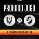 Vasco encara Atlético Real pelo estadual de vôlei mirim nesta quinta-feira