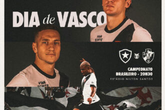 Vasco encara o Botafogo em clássico decisivo pelo Campeonato Brasileiro