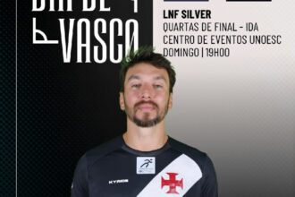 Vasco encara o Joaçaba fora de casa pelas quartas de final da LNF Silver